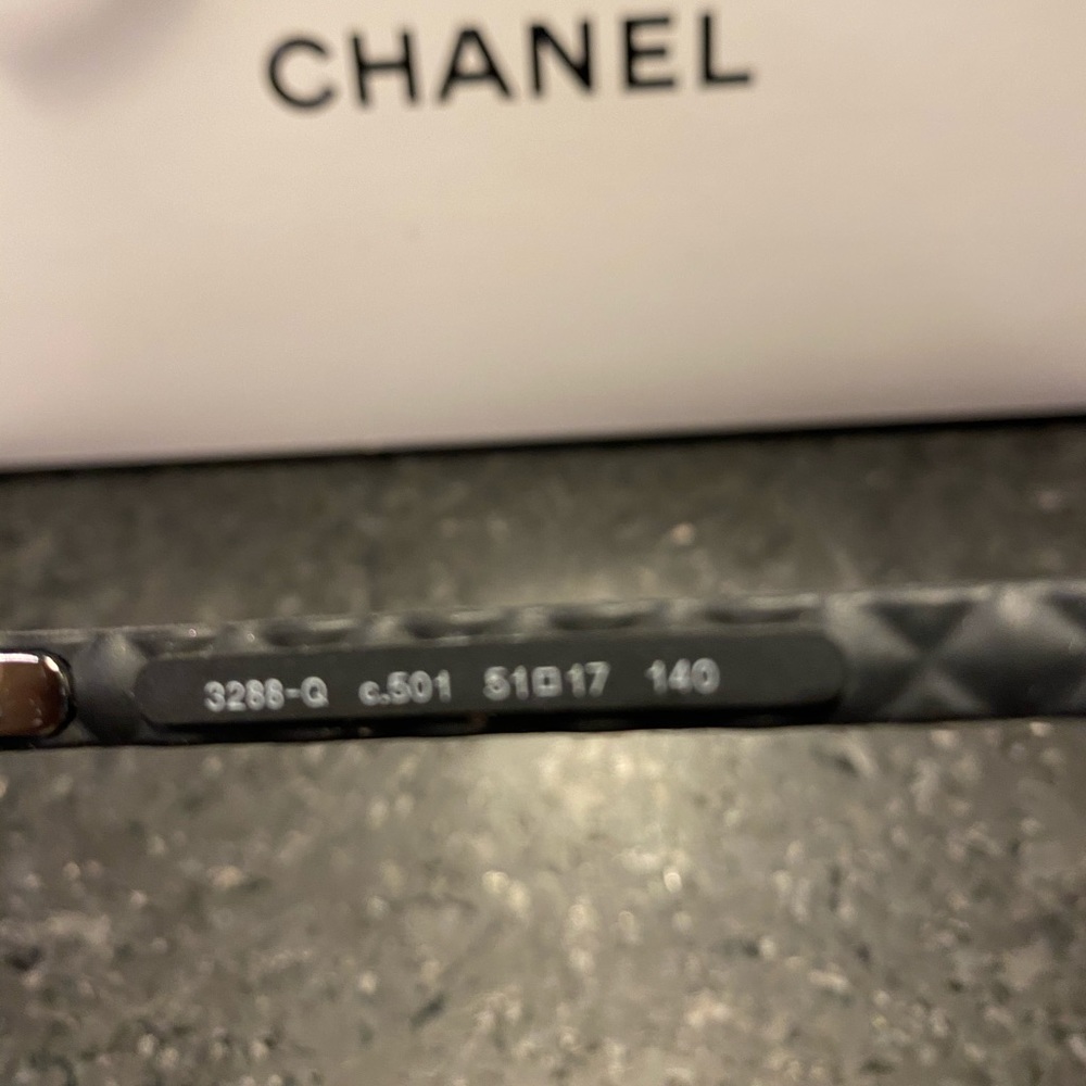 Chanel Eye Glasses Black
